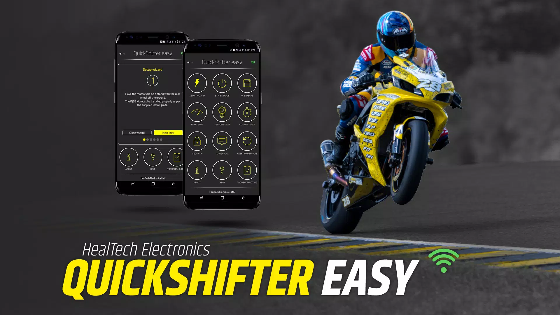 QuickShifter easy (iQSE-W) Captura de pantalla 1