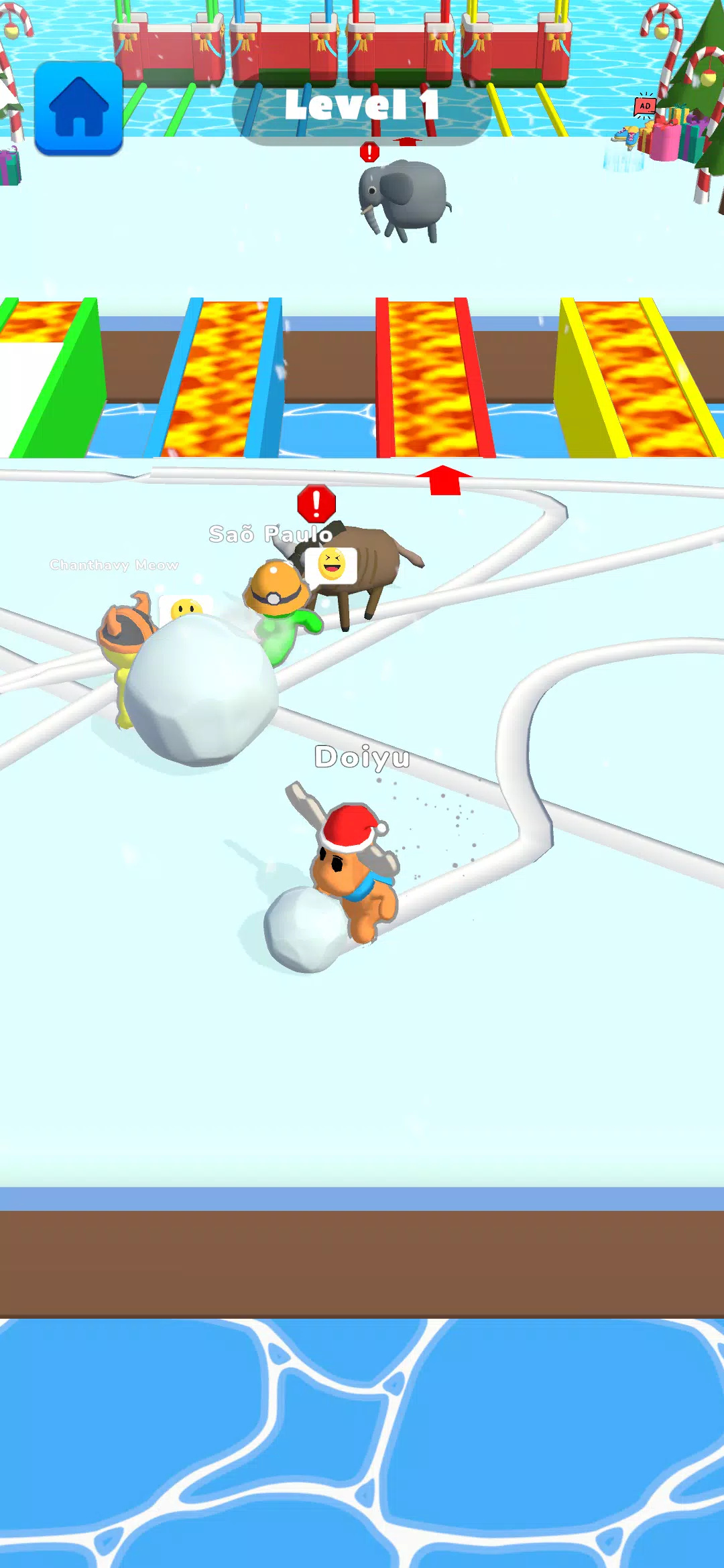Ice Runner Battle: Snow Race スクリーンショット 4