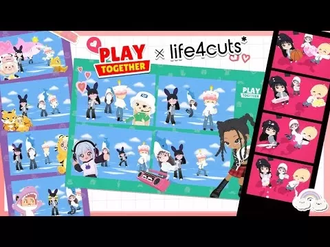 一起玩Life4Cuts合作