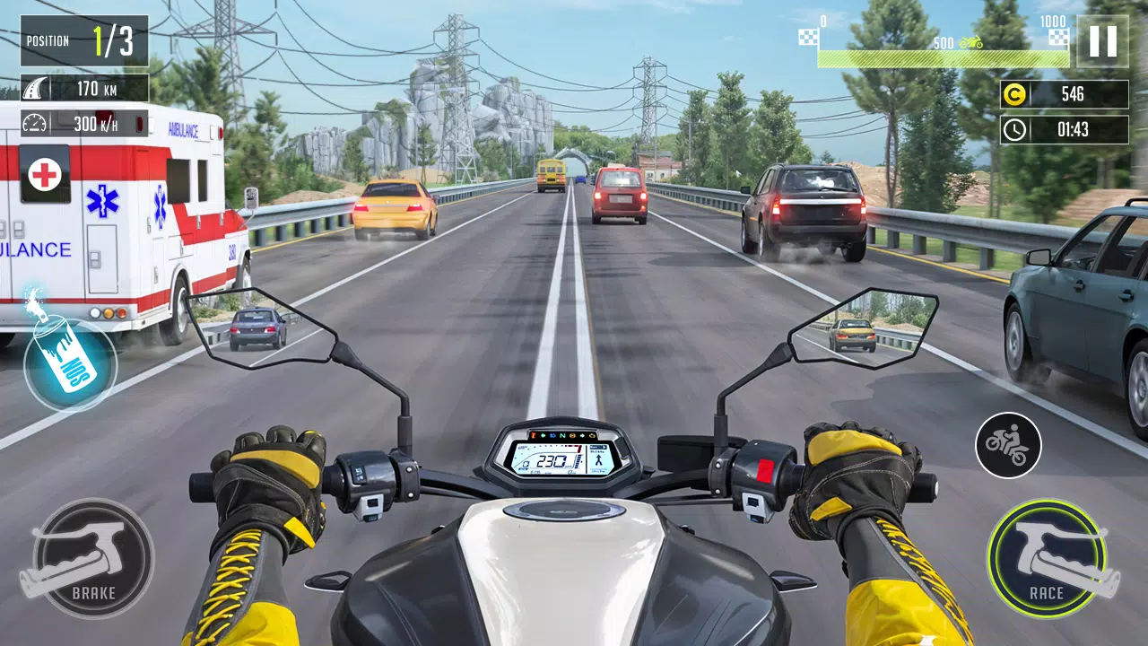 3d Bike Racing Bike Race Games Capture d'écran 1