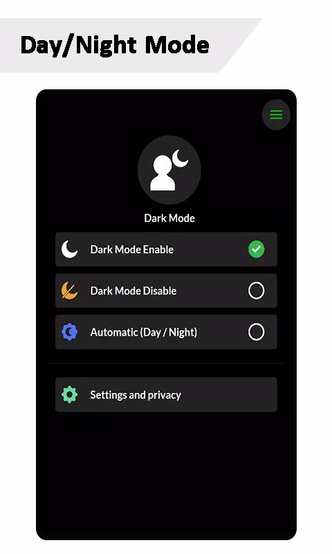 Dark Mode スクリーンショット 4