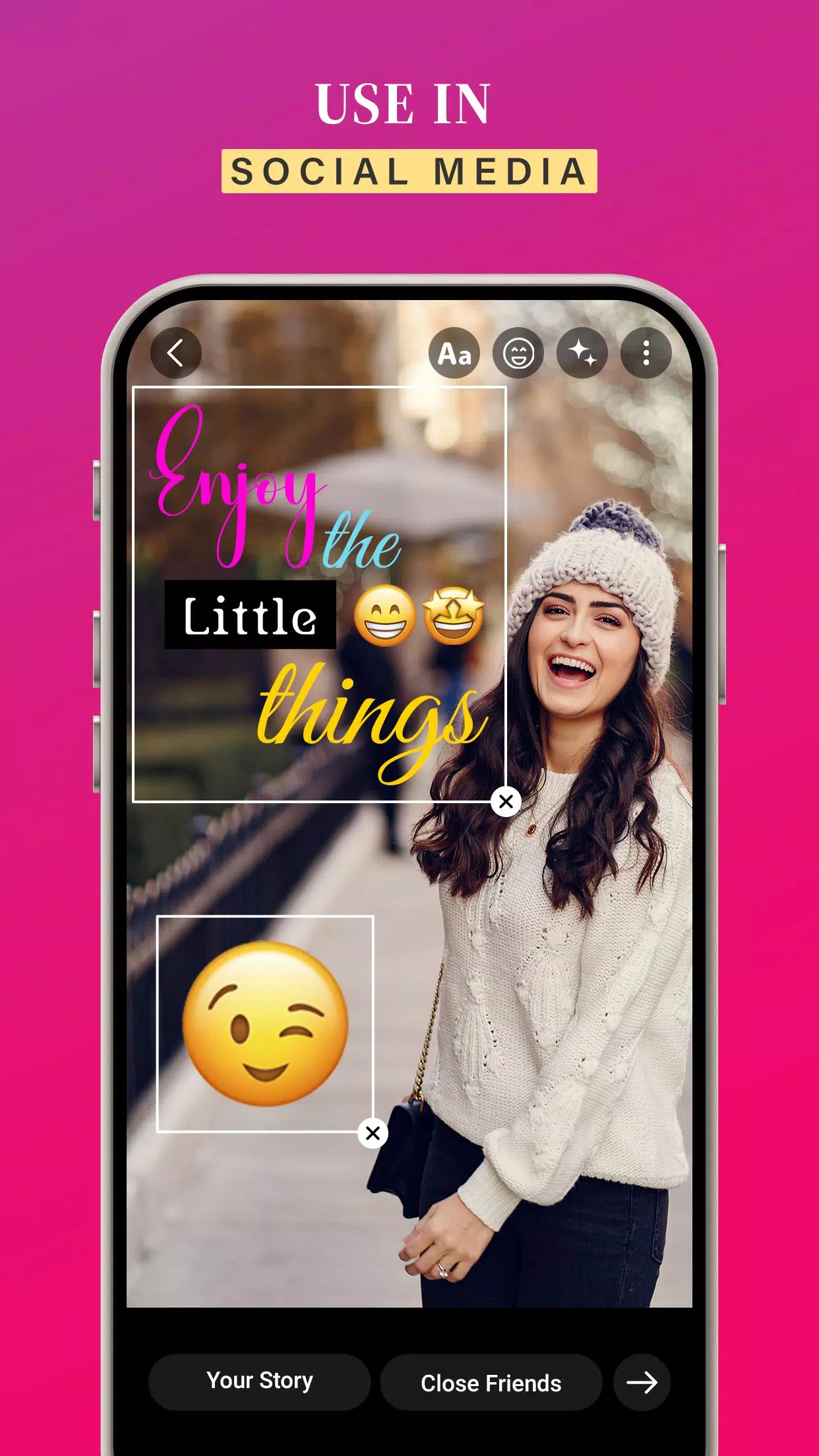 iOS Emojis For Story Скриншот 1