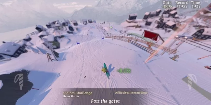 《Grand Mountain Adventure 2》滑雪畫面