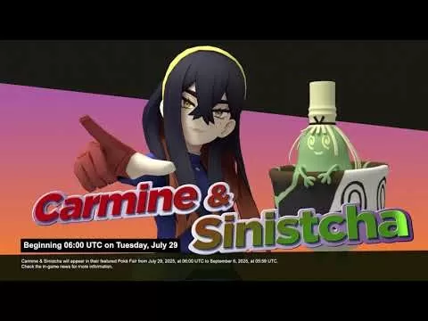 Carmine & Sinistcha in Pokémon Masters EX