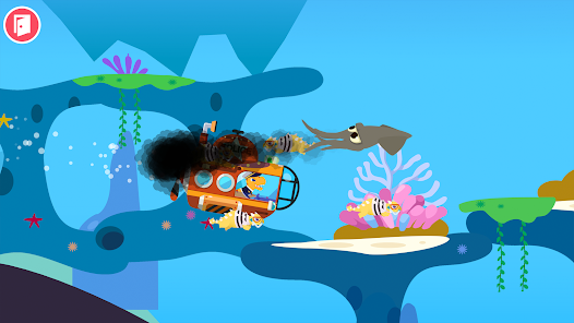 Dinosaur Police Car kids Games স্ক্রিনশট 2