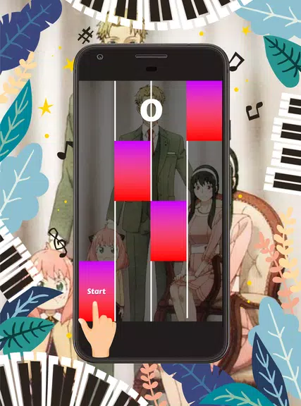 Piano Tiles Anime Spy X Family應用截圖第2張