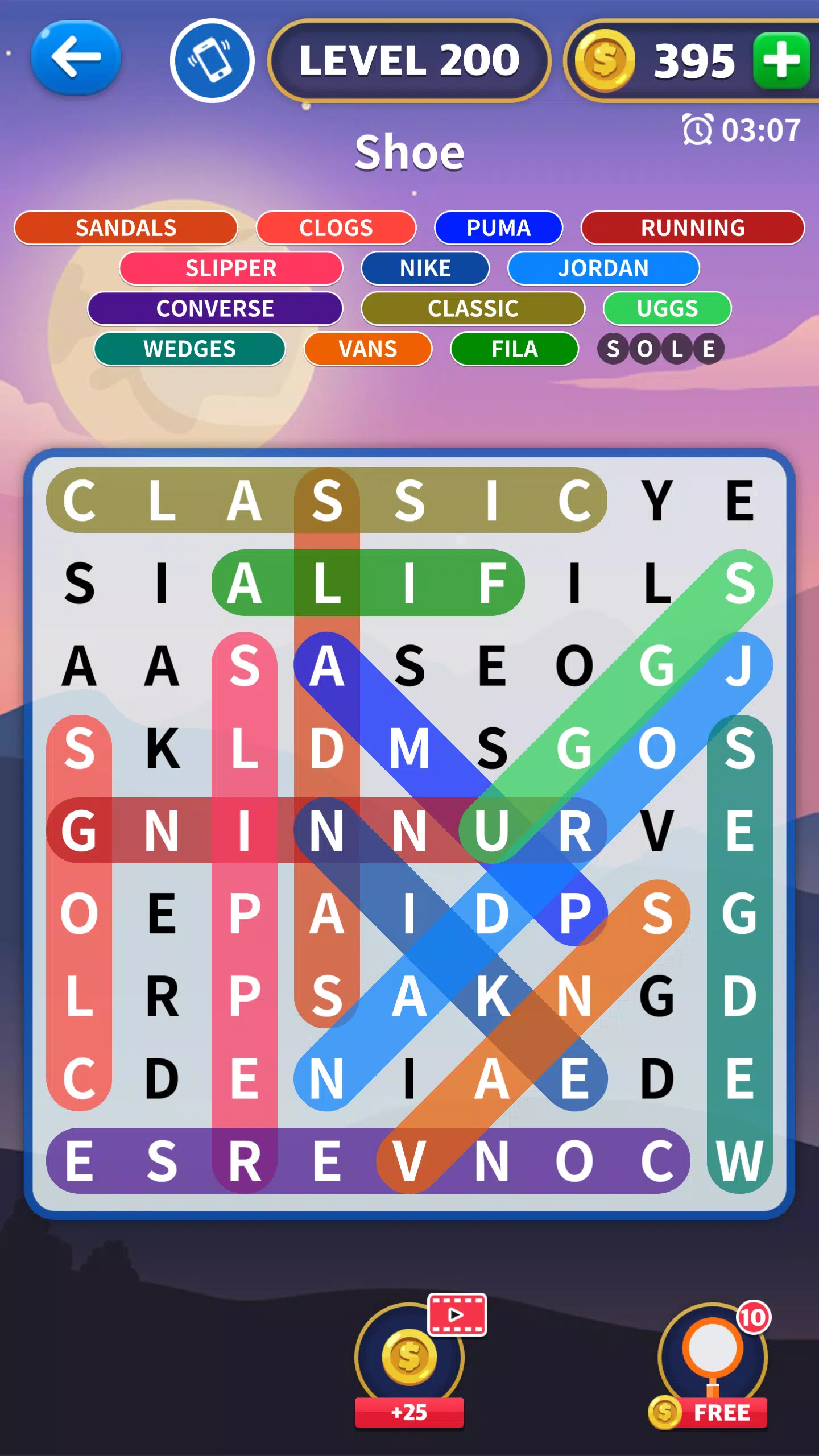 Word Search 365应用截图第3张