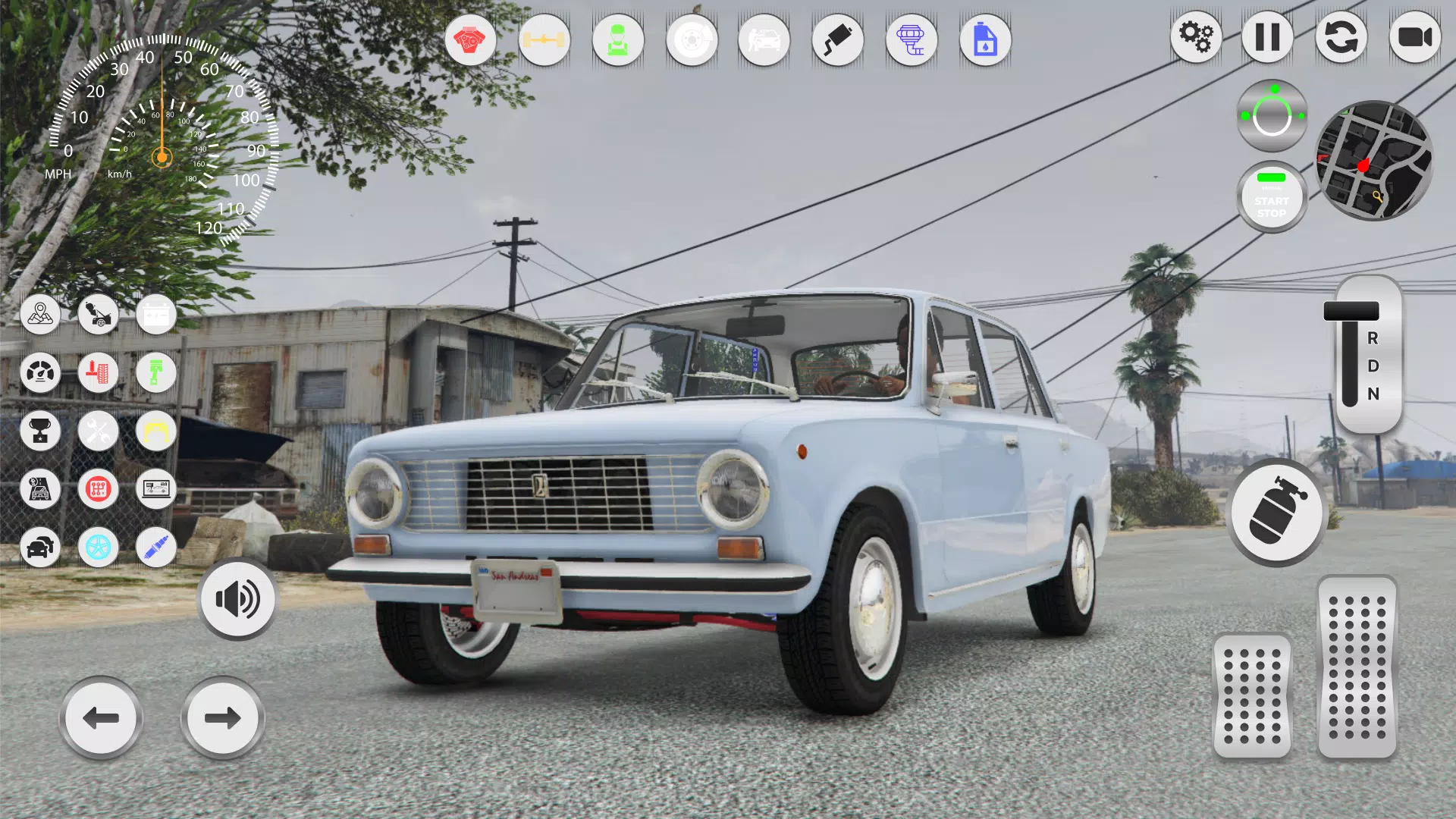 VAZ 2101: Soviet Era Simulator Capture d'écran 1