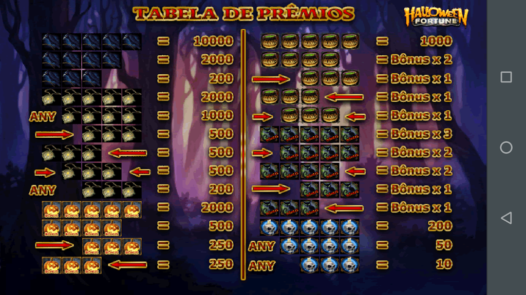 Halloween Fortune Caça Níquel应用截图第3张