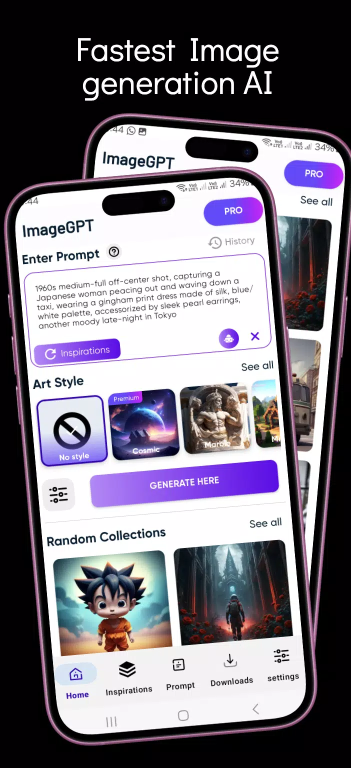 ImageGpt - AI Art Generator Captura de tela 2