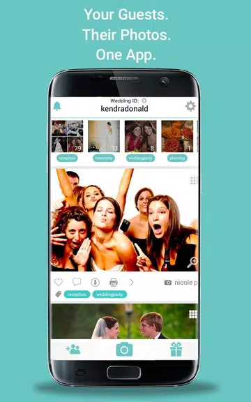 WedPics - Wedding Photo App Zrzut ekranu 1