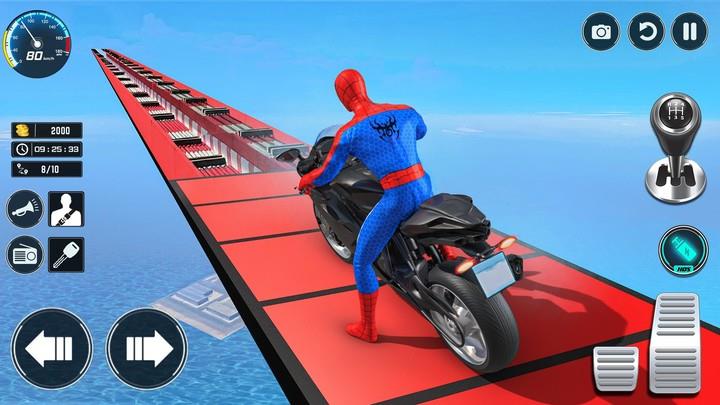 Superhero Bike Stunt Games GT應用截圖第1張