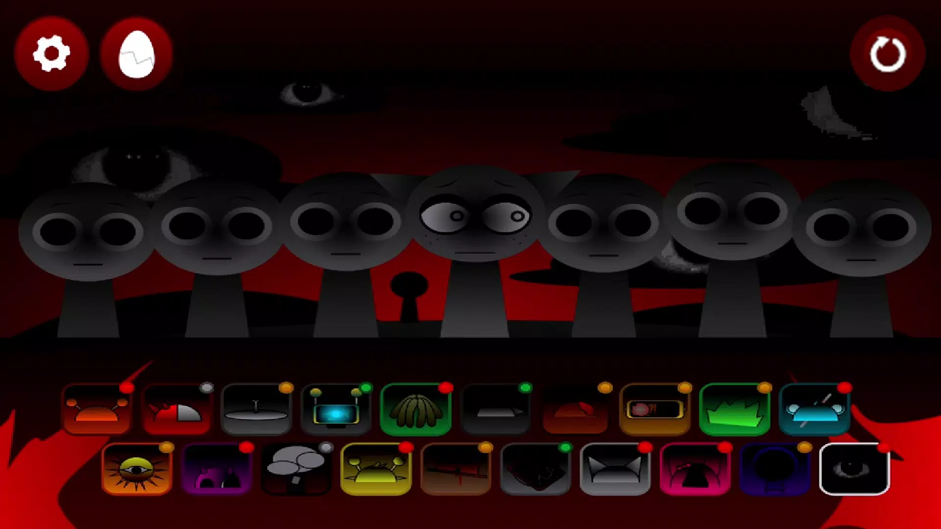 Sprunki Game Wenda Horror Mod Screenshot 2