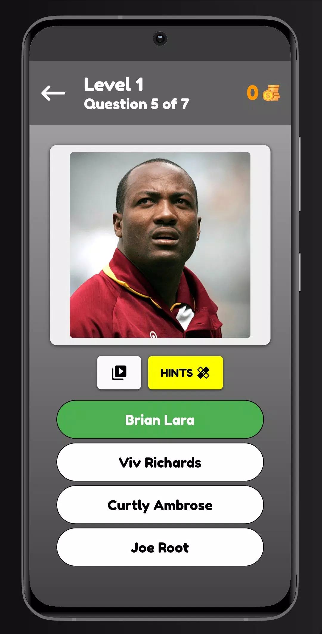 Cricket Quiz Captura de tela 3