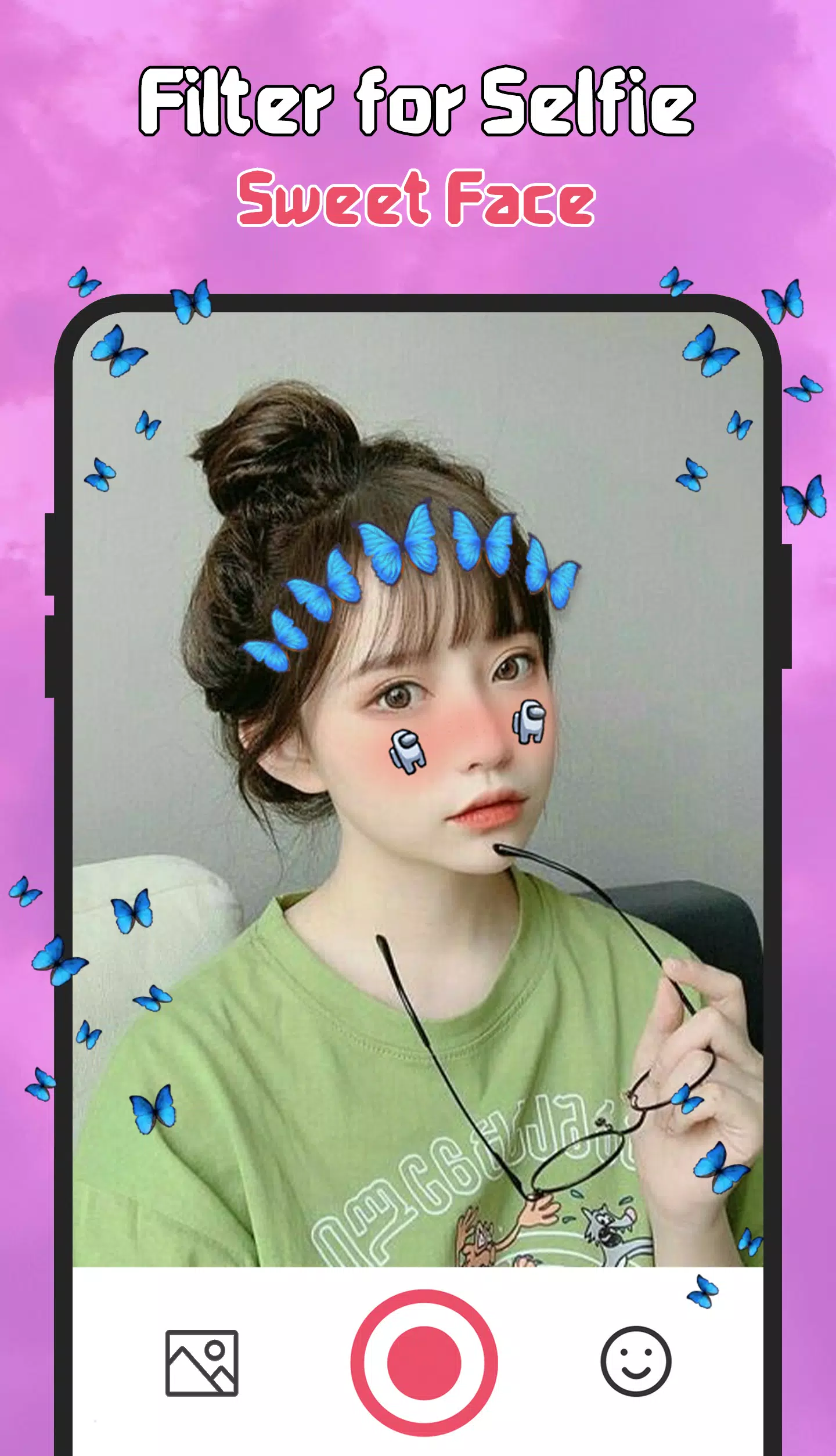 Filter for Selfie - Sweet Face Screenshot 3