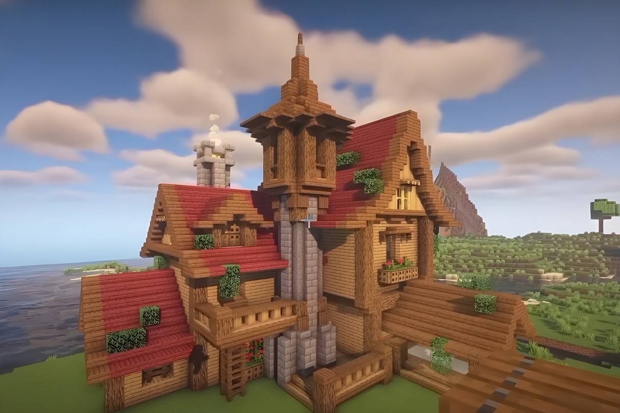 Grande casa de sobrevivência