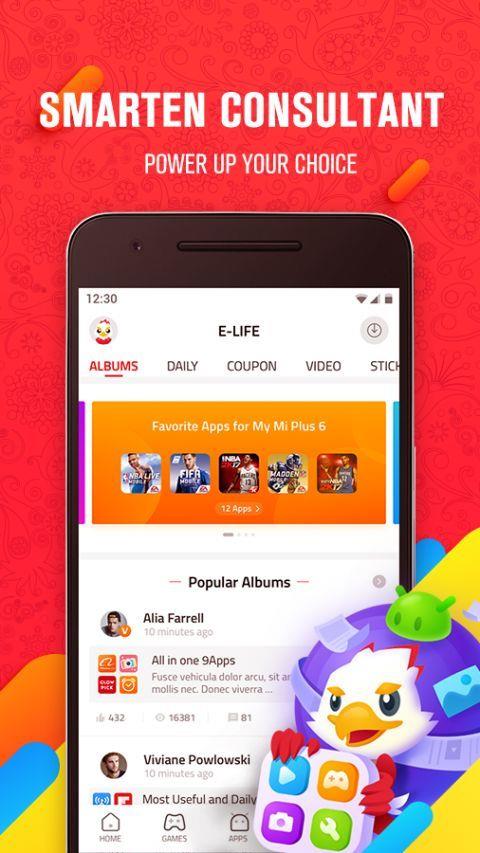 9Apps - Smart App Store 2023 स्क्रीनशॉट 2