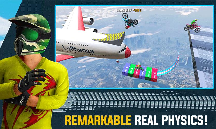 Schermata Crazy Bike Racing Stunt Game 3