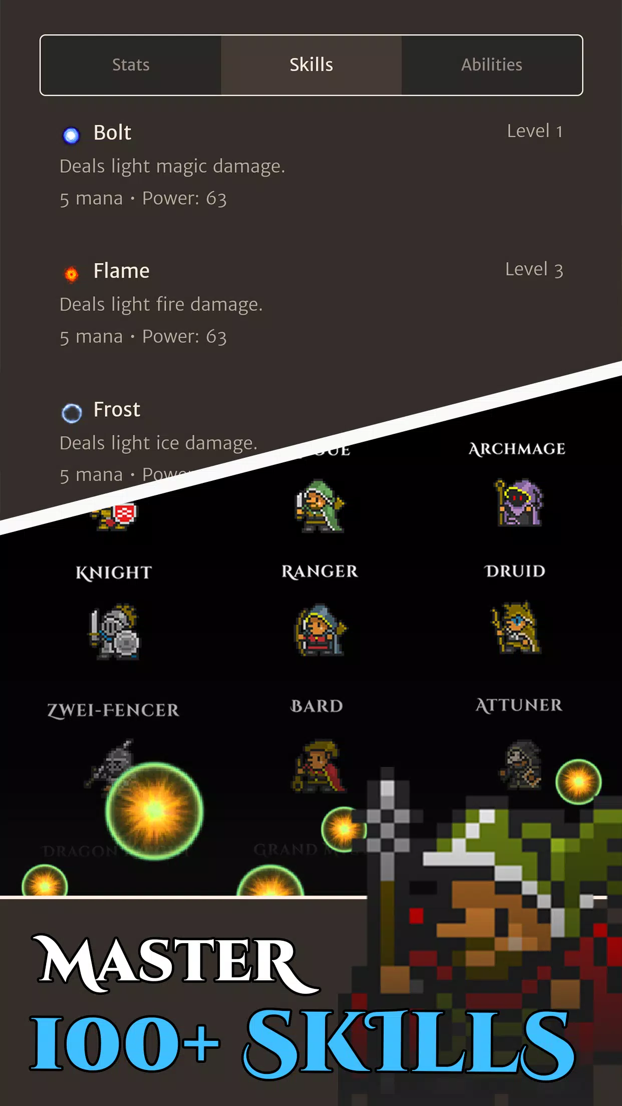 Hero of Aethric | Classic RPG Captura de tela 4