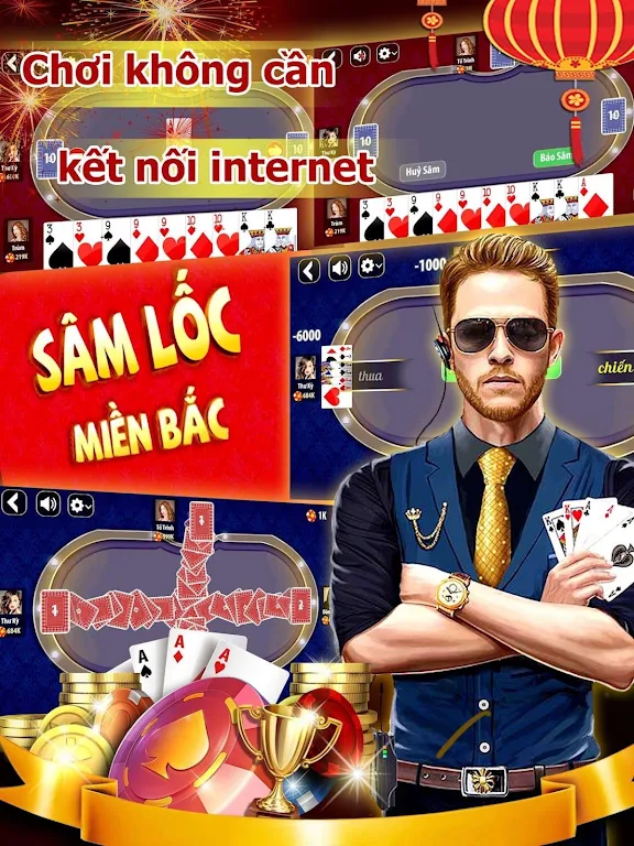 Bài sâm lốc offline - sam loc offline - xâm lốc Скриншот 1
