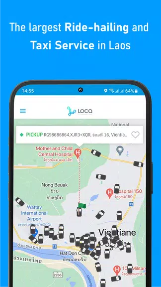 LOCA - Lao Taxi & Super App Captura de tela 2