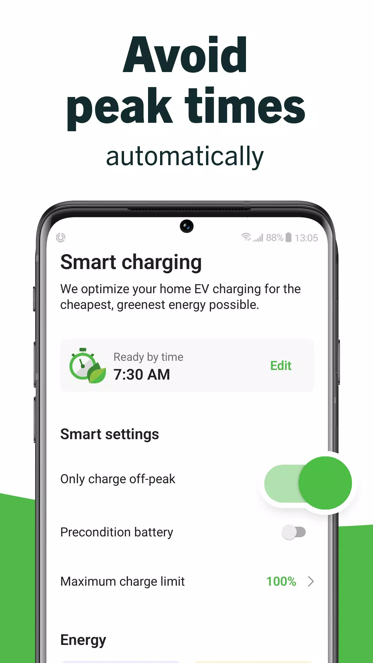 ev.energy: Home EV Charging Capture d'écran 4