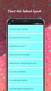 Direct And Indirect Speech Скриншот 4