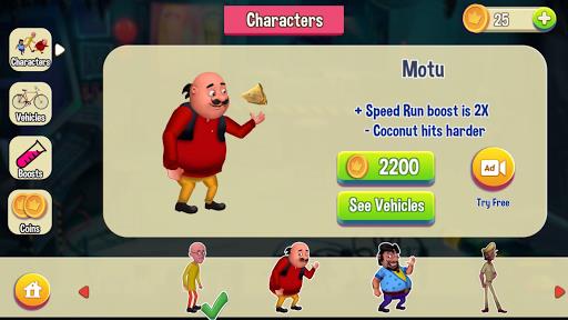 Motu Patlu Game ဖန်သားပြင်ဓာတ်ပုံ 2