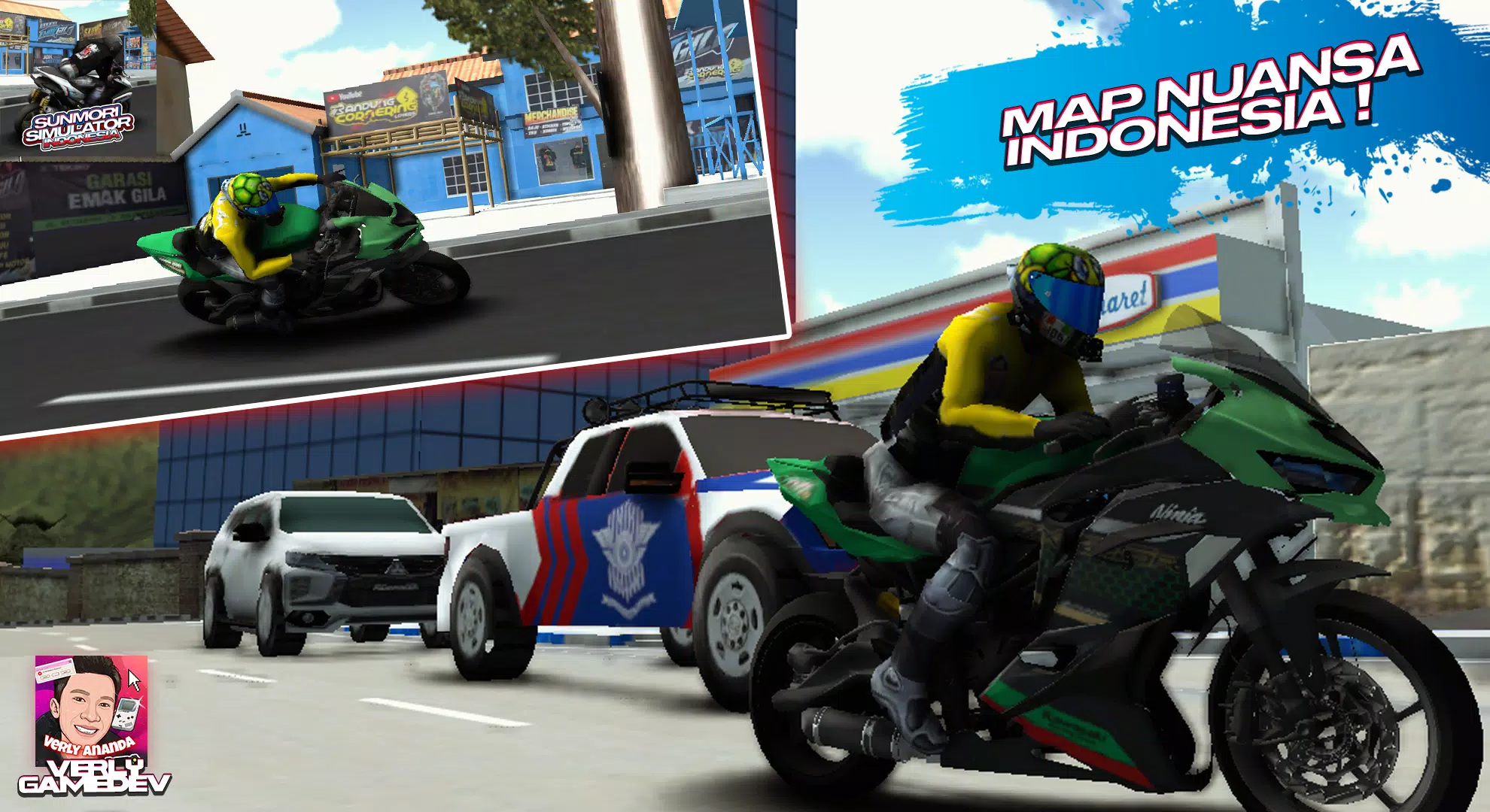 Sunmori Simulator Indonesia 3D 스크린샷 2