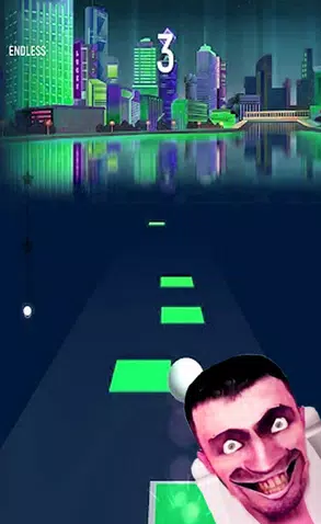 Skibidy Toilet Music Tiles Hop Captura de tela 1