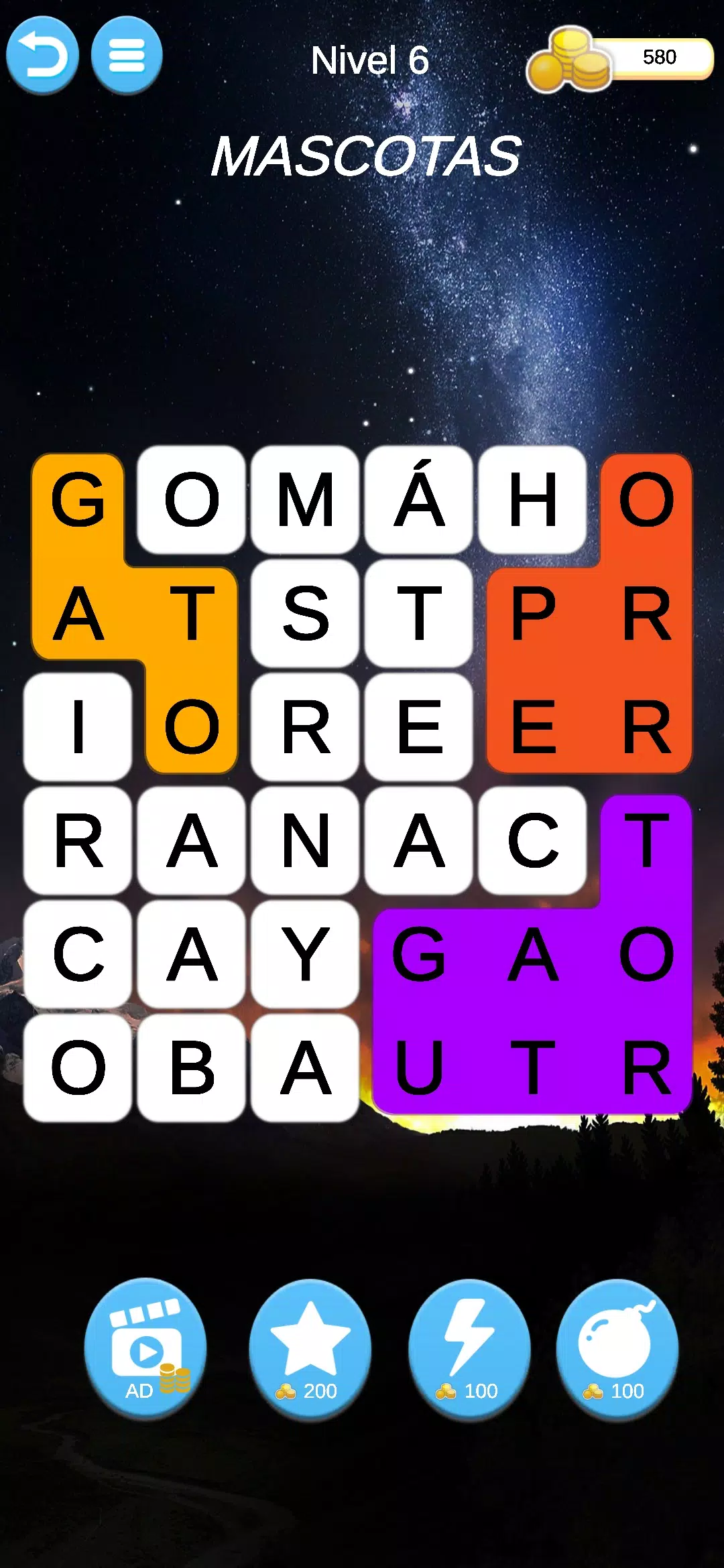 Juego Mental Palabras Capture d'écran 4