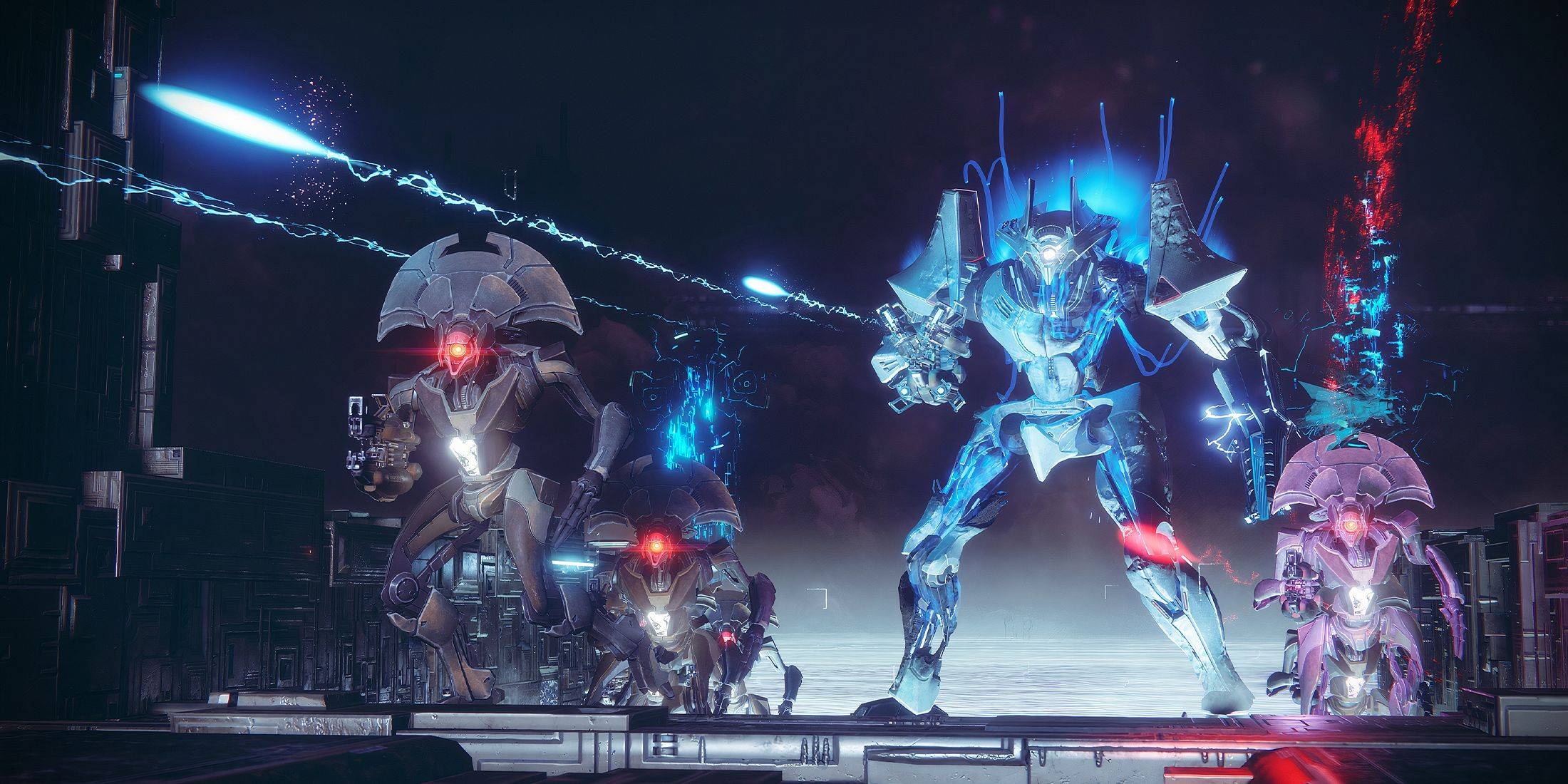 Inimigos vexis, máquinas de guerra cibernética do Destiny 2