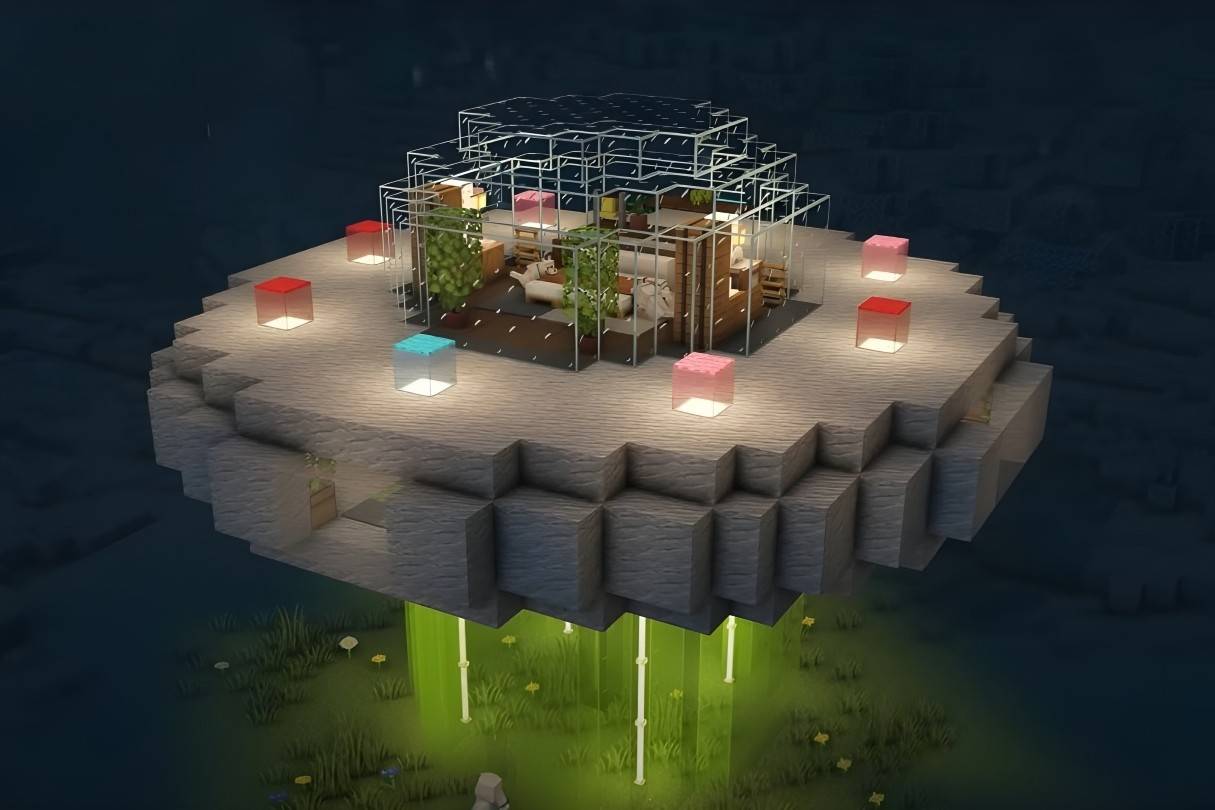 Enorme casa de OVNIs