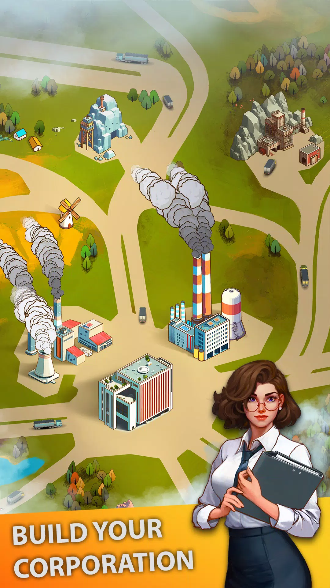 Idle truck: city miner tycoon Screenshot 1