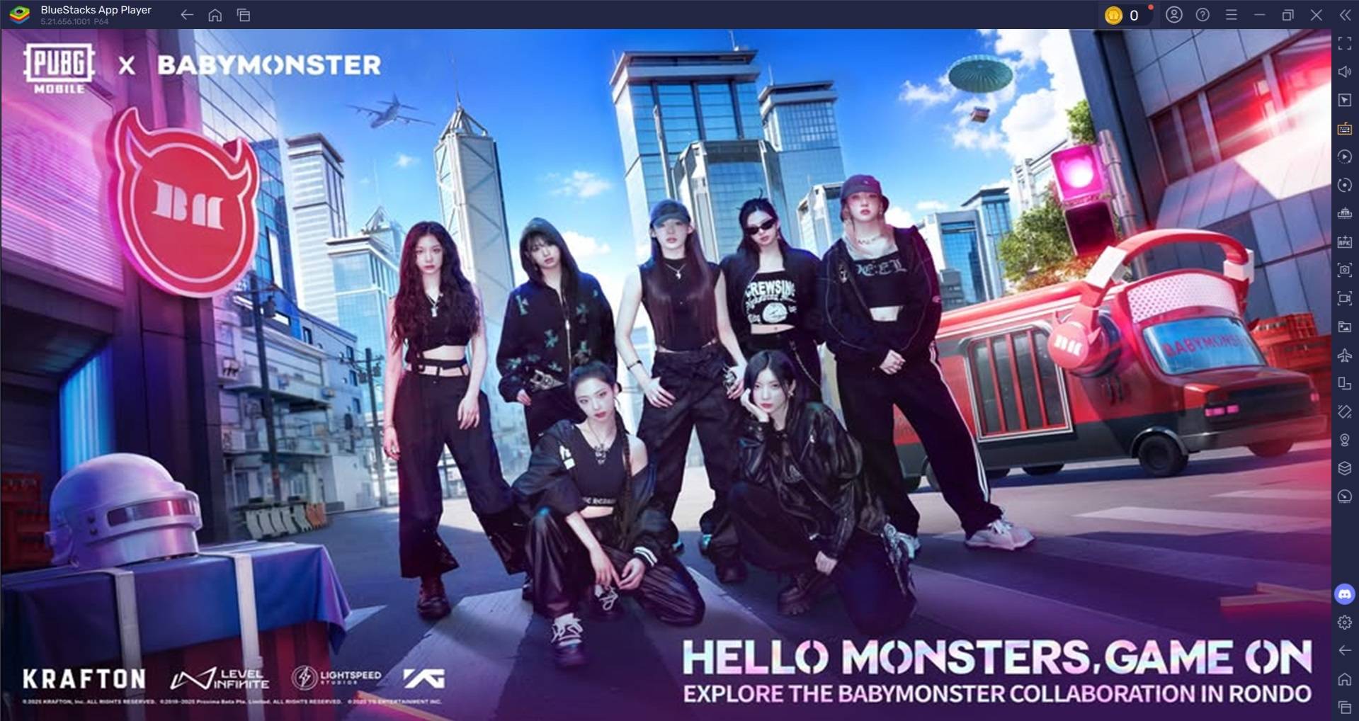 PUBG移动Babymonster合作活动