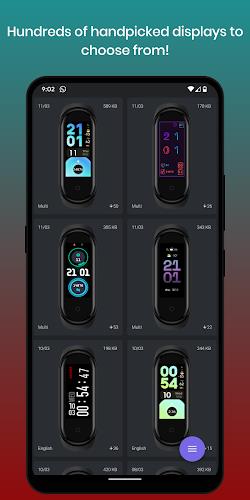 Mi Band 5 Watch Faces スクリーンショット 4