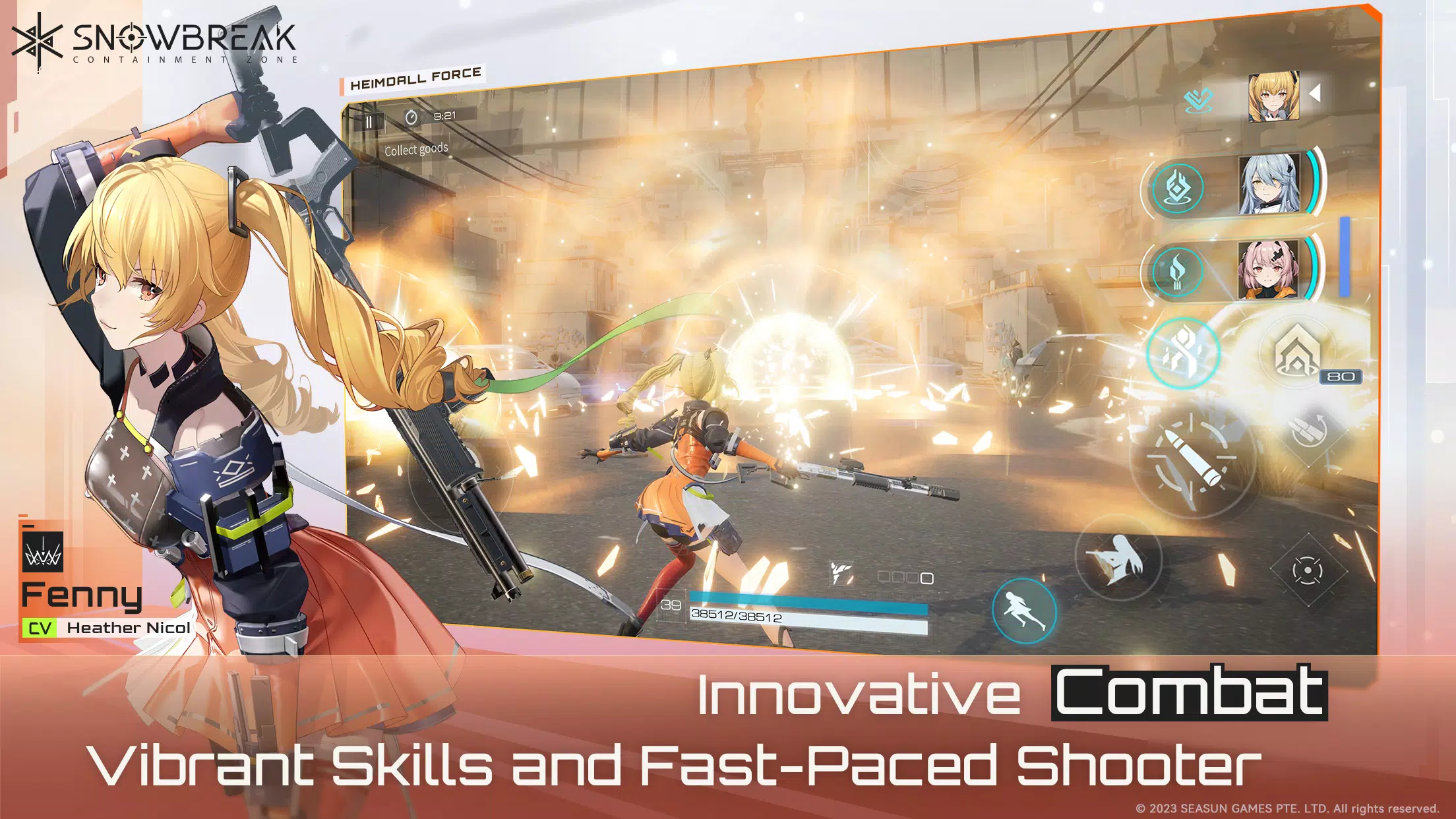 Snowbreak: Containment Zone スクリーンショット 4