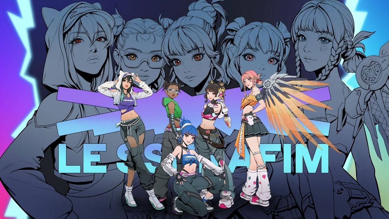 Colaboração com Le Sserafim