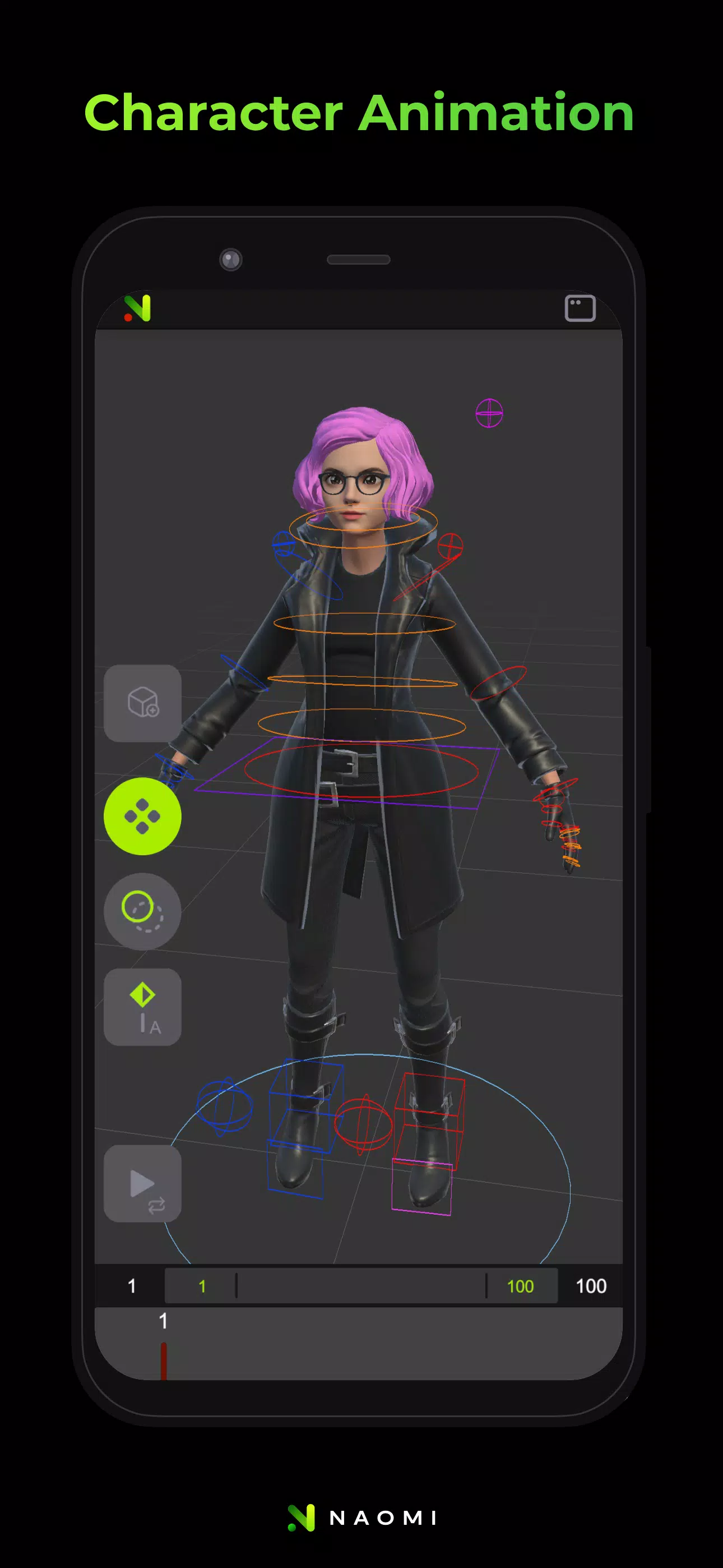 Naomi Animation Capture d'écran 1