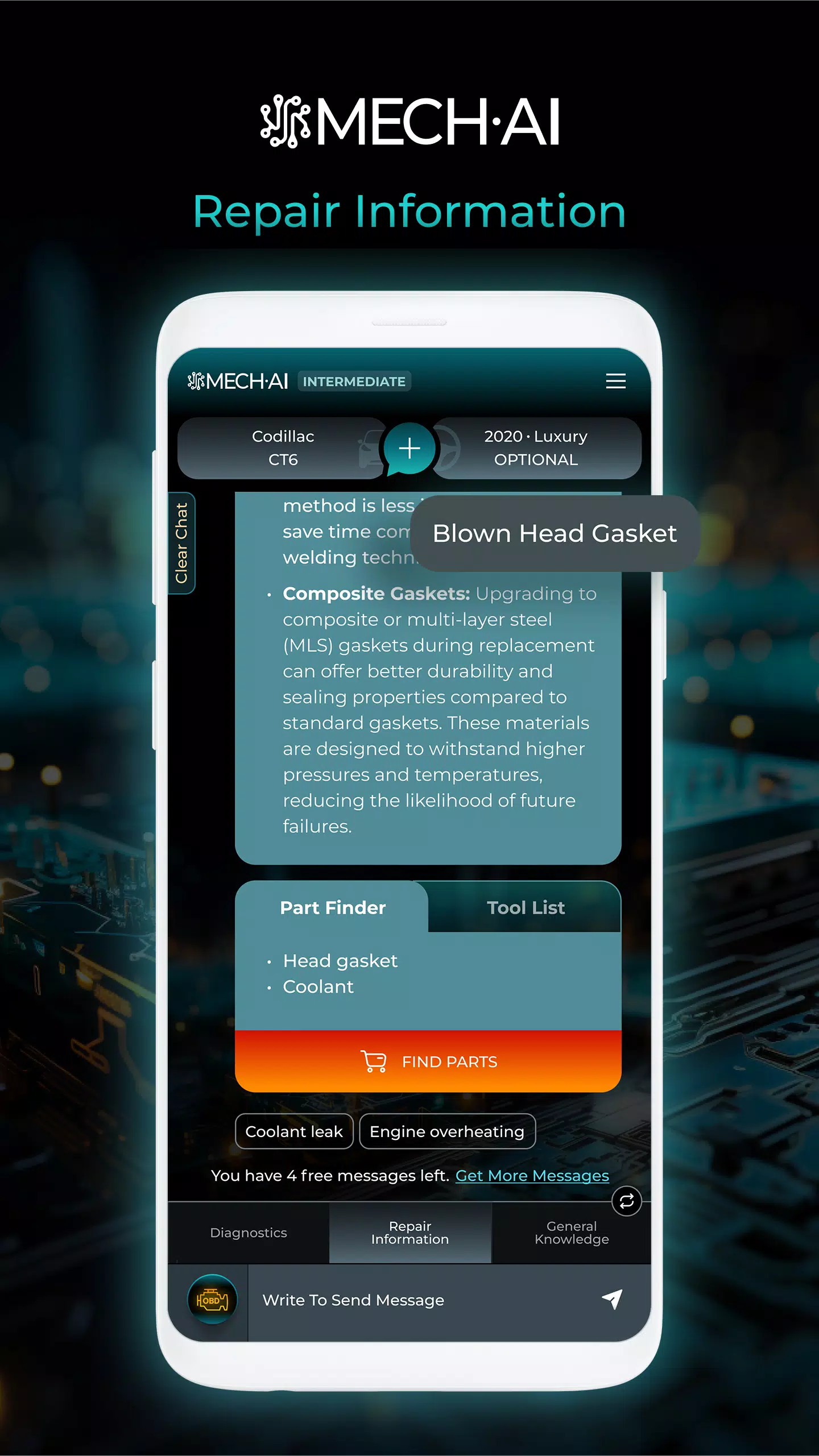 MECH.AI: Diagnostic & Repair Captura de tela 3
