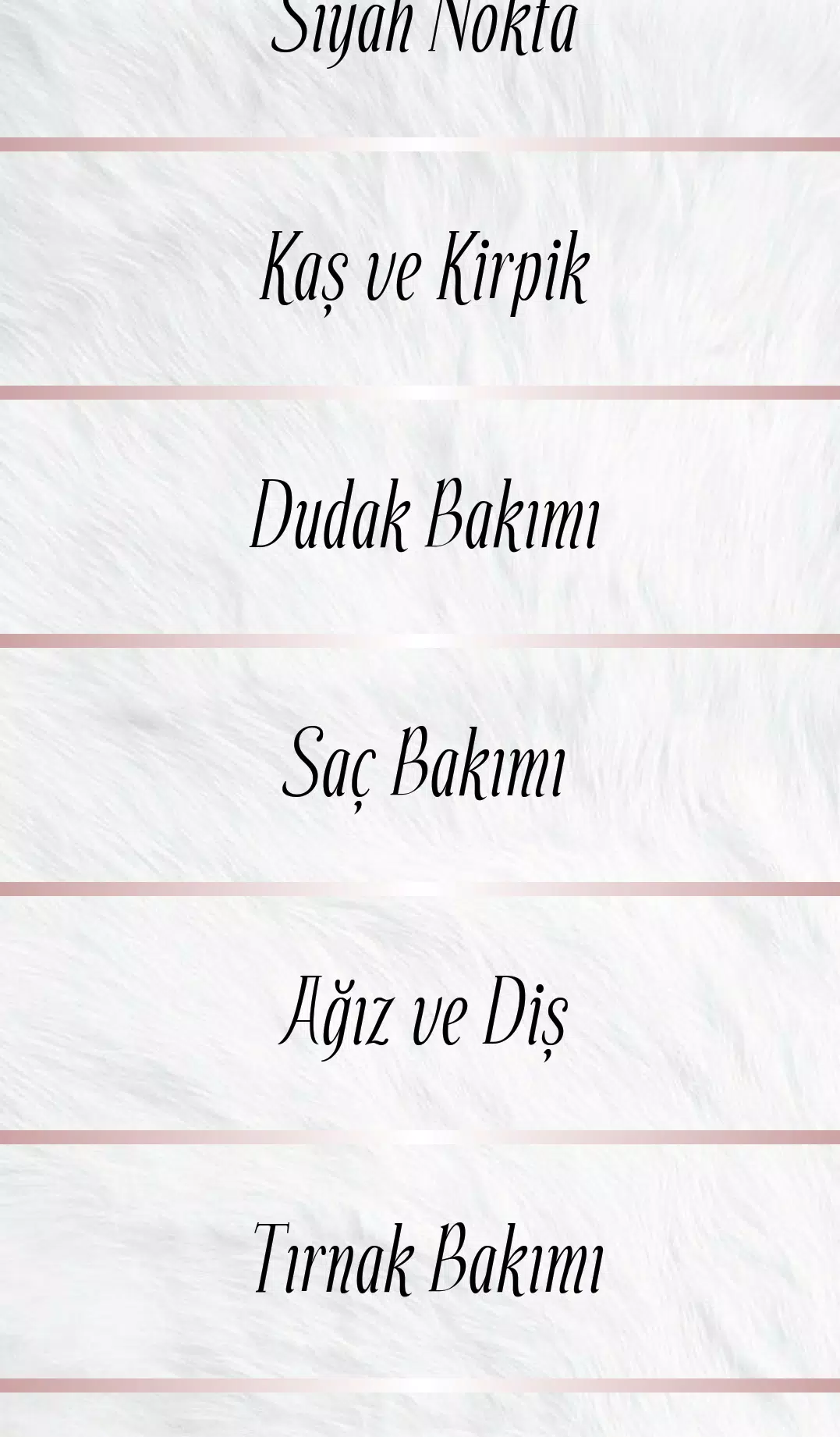 Kişisel Bakım Tangkapan skrin 1