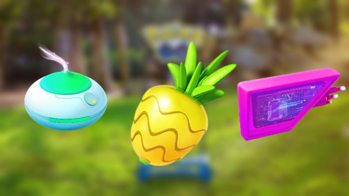 Pinap Berry,Pokemon Go在Fuecoco社区日使用的Pinap Berry,香气和诱饵模块