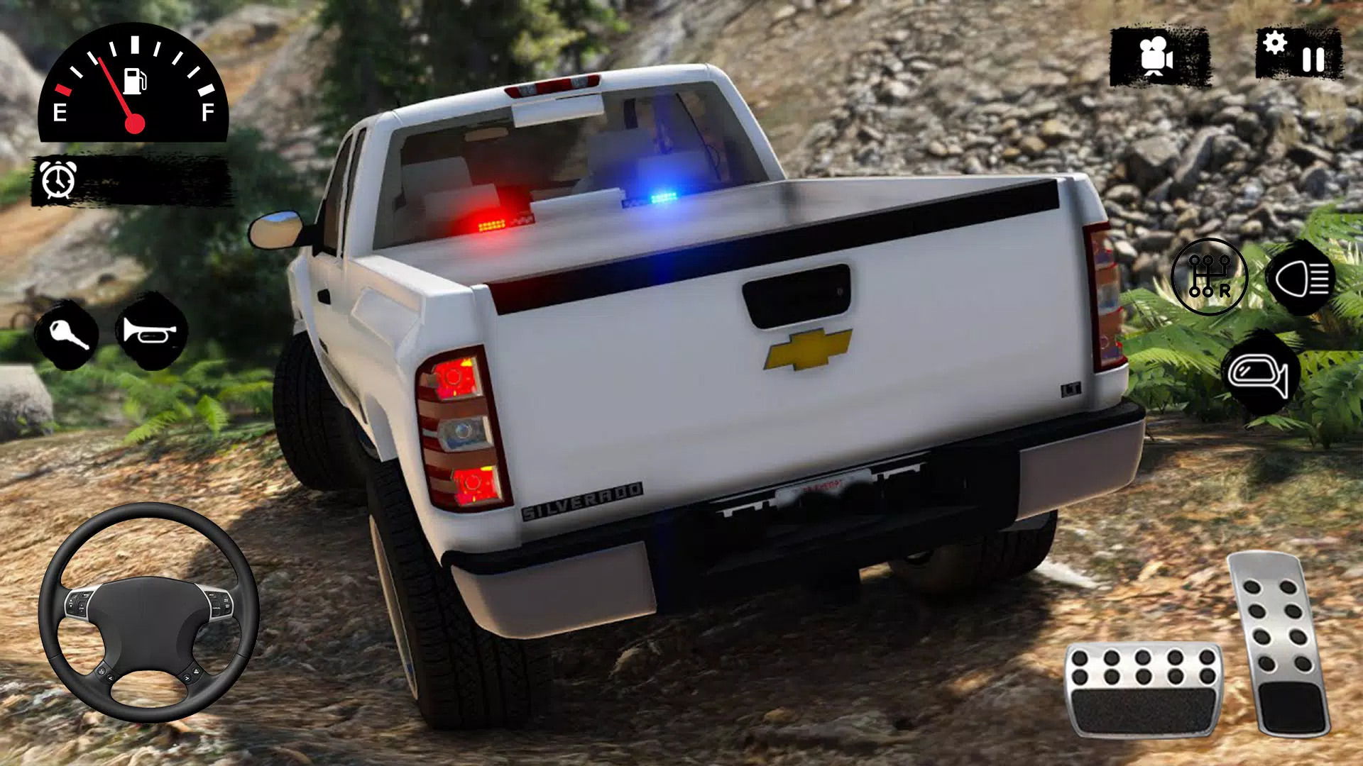 Offroad Police Truck Drive 3D Screenshot 1