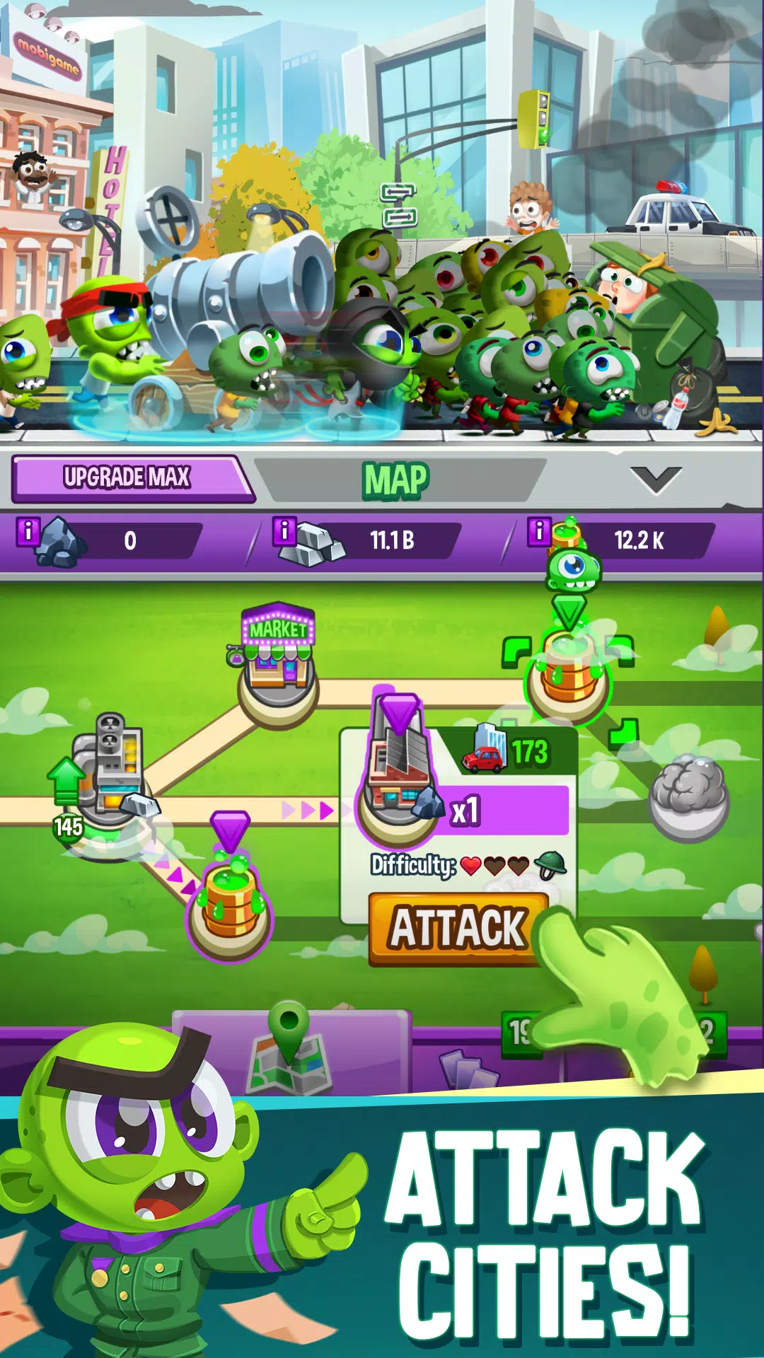 Idle Rush : Zombie Tsunami Capture d'écran 3