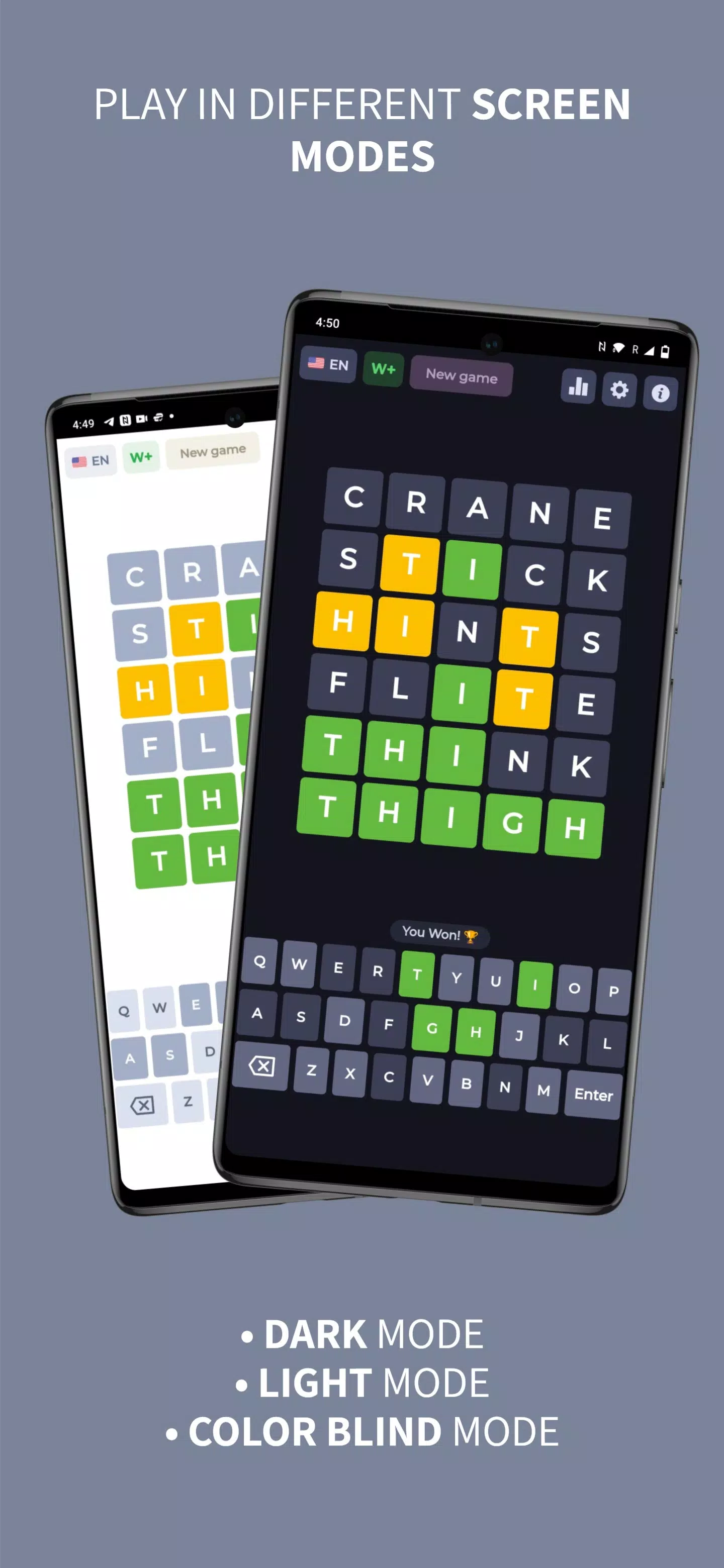 Wordy - Word Puzzle Game 스크린샷 3