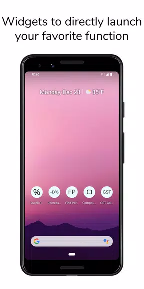 Quick Percentage Calculator Screenshot 2