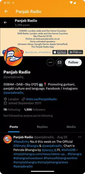 PANJAB RADIO Captura de pantalla 4