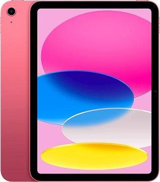 Pink Apple iPad 10th Gen