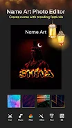 Name Art Photo Editor 3D Text Schermafbeelding 2