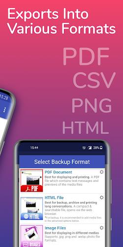 SMS Backup, Print & Restore Ekran Görüntüsü 3